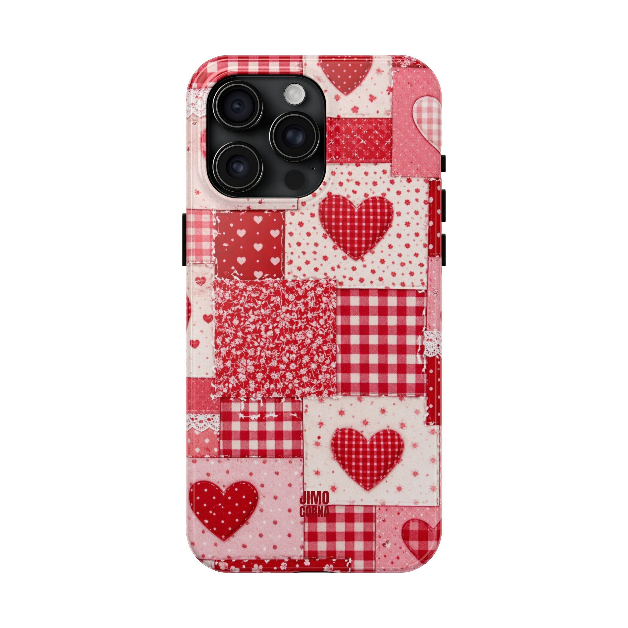 Patchwork Heart iPhone Case