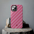 Angelina Stripes | Hot Pink - iPhone Case