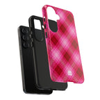 Pink Picnic Plaid Samsung Galaxy Case
