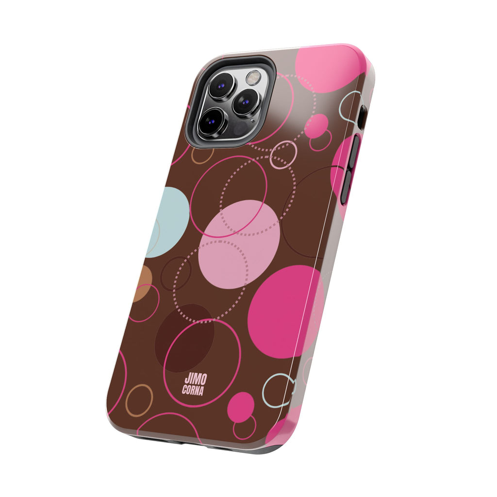 Spiral Pop iPhone Case | Brown