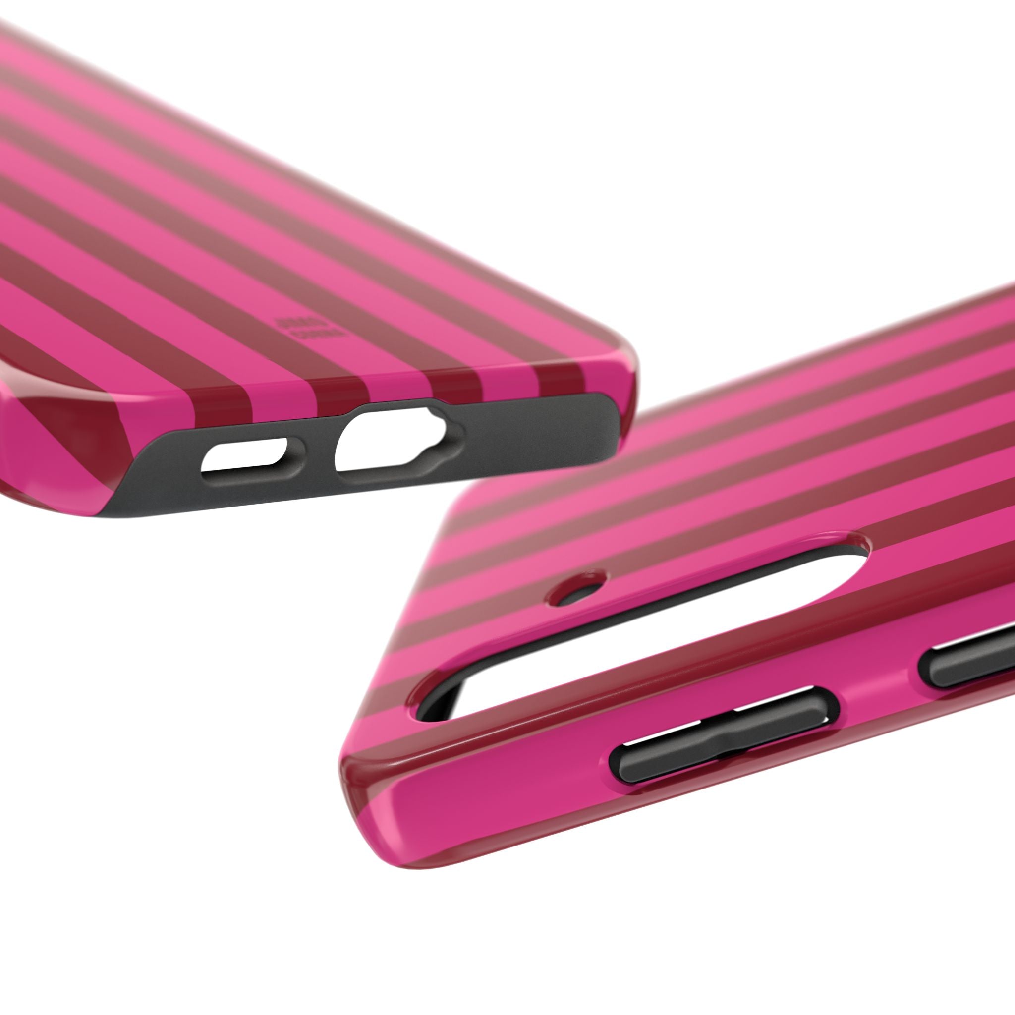 Strawberry Burst Bold Stripes