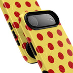 Big Polka Dot | Yellow and Red