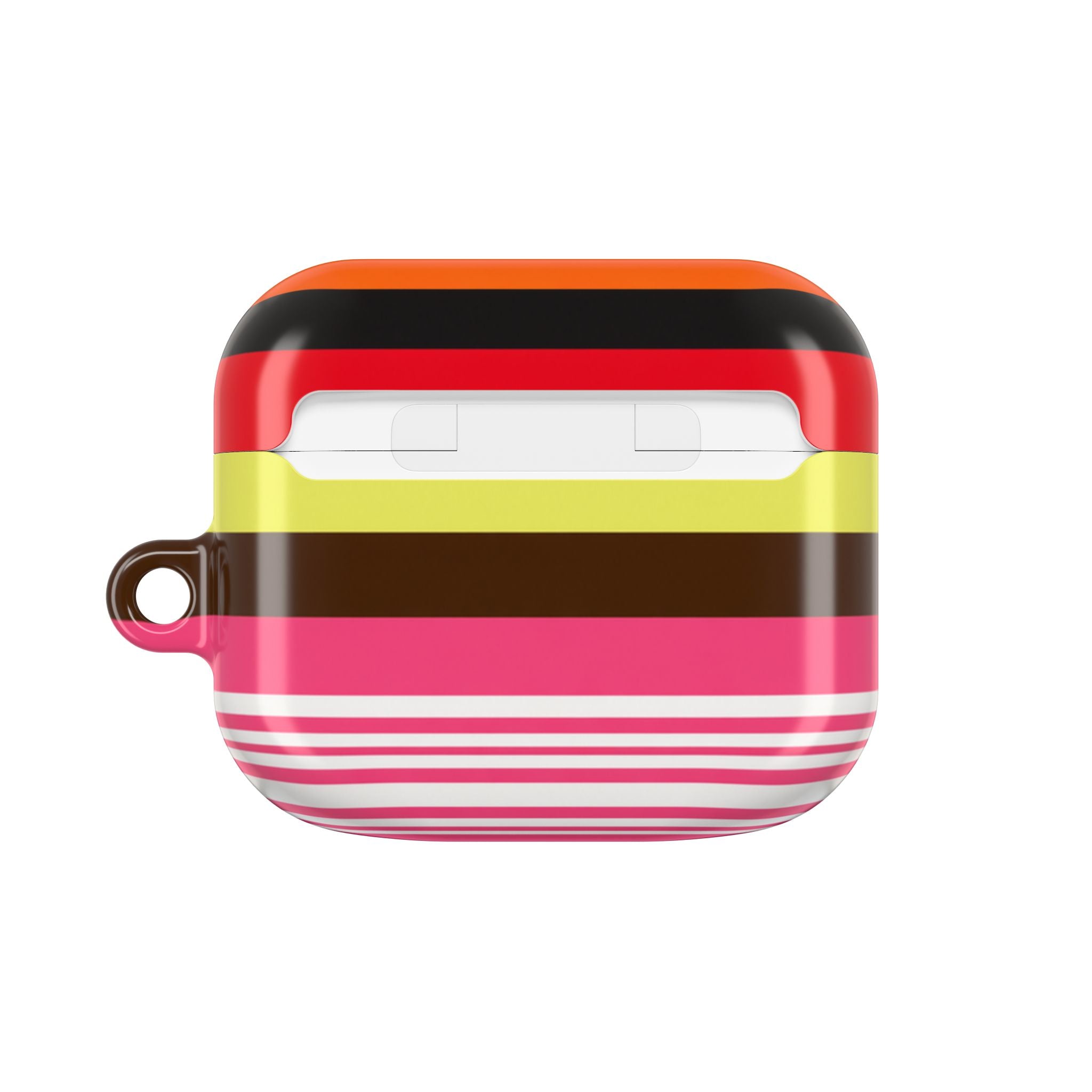Berry Citrus Stripe AirPods Case