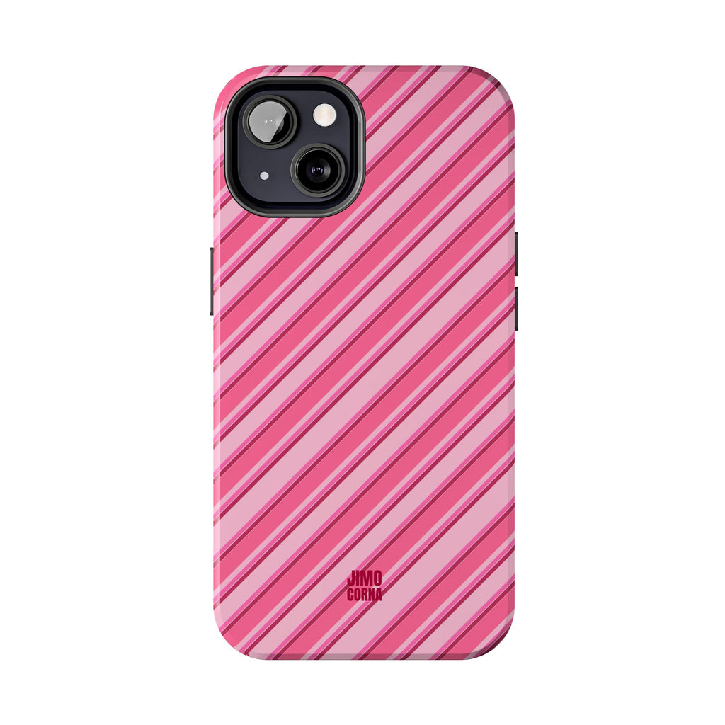 Angelina Stripes | Hot Pink - iPhone Case