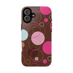 Spiral Pop MagSafe iPhone Case | Brown