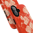 Red Flora MagSafe iPhone Case
