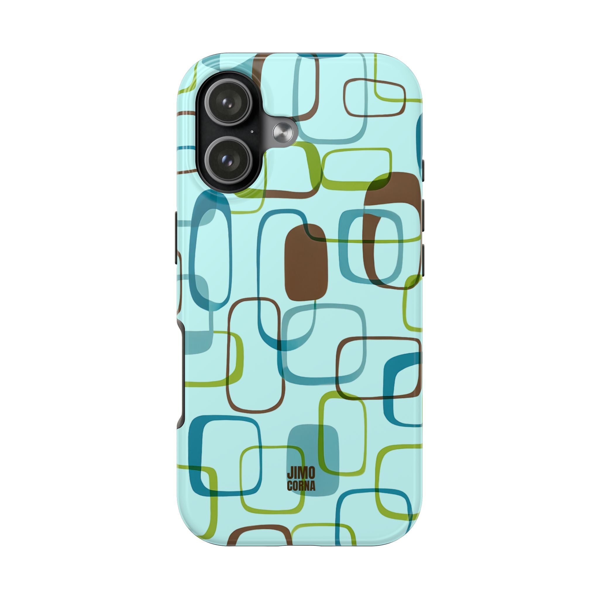 Coast Blocks iPhone Case | Mint