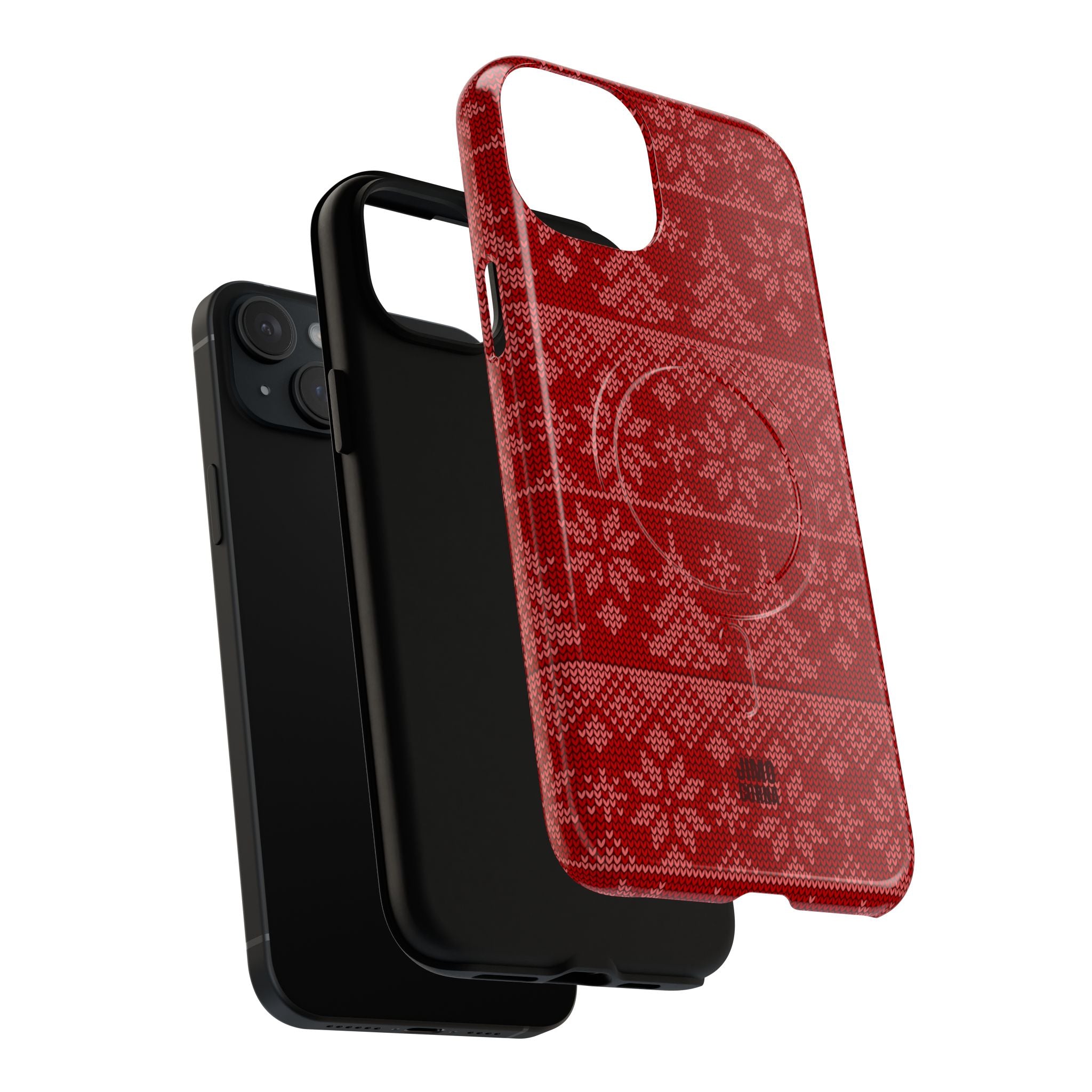 Holiday Knit | Red MagSafe iPhone Case