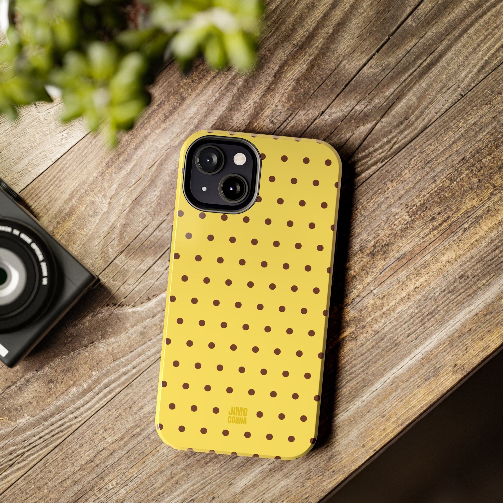 Polka Dot | Yellow and Brown