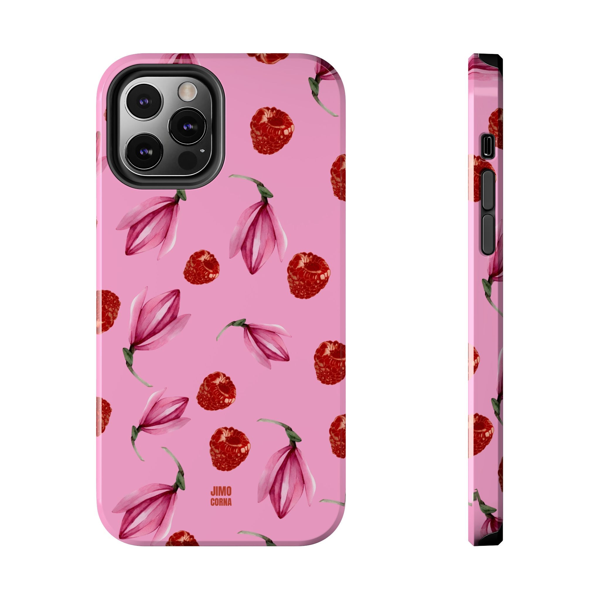 Raspberries and Flowers