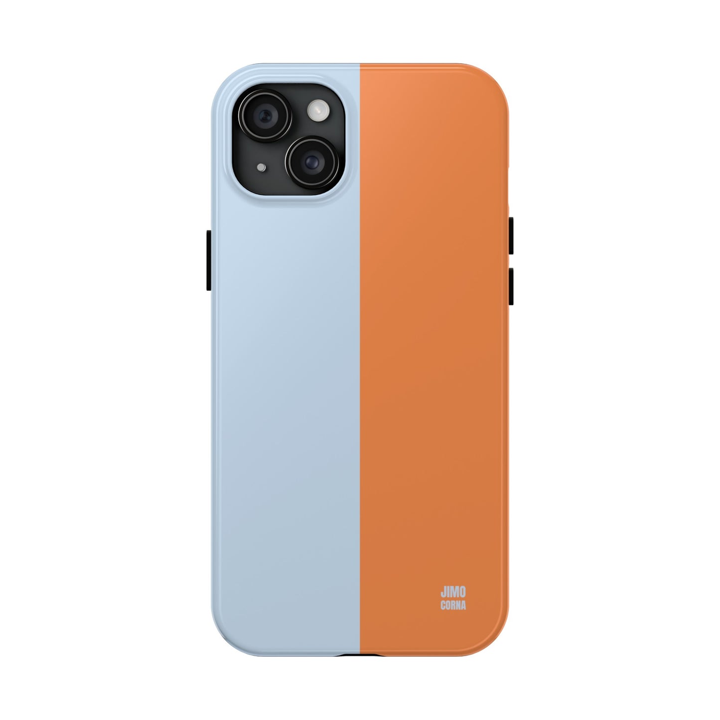 Orange and Blue Color Block