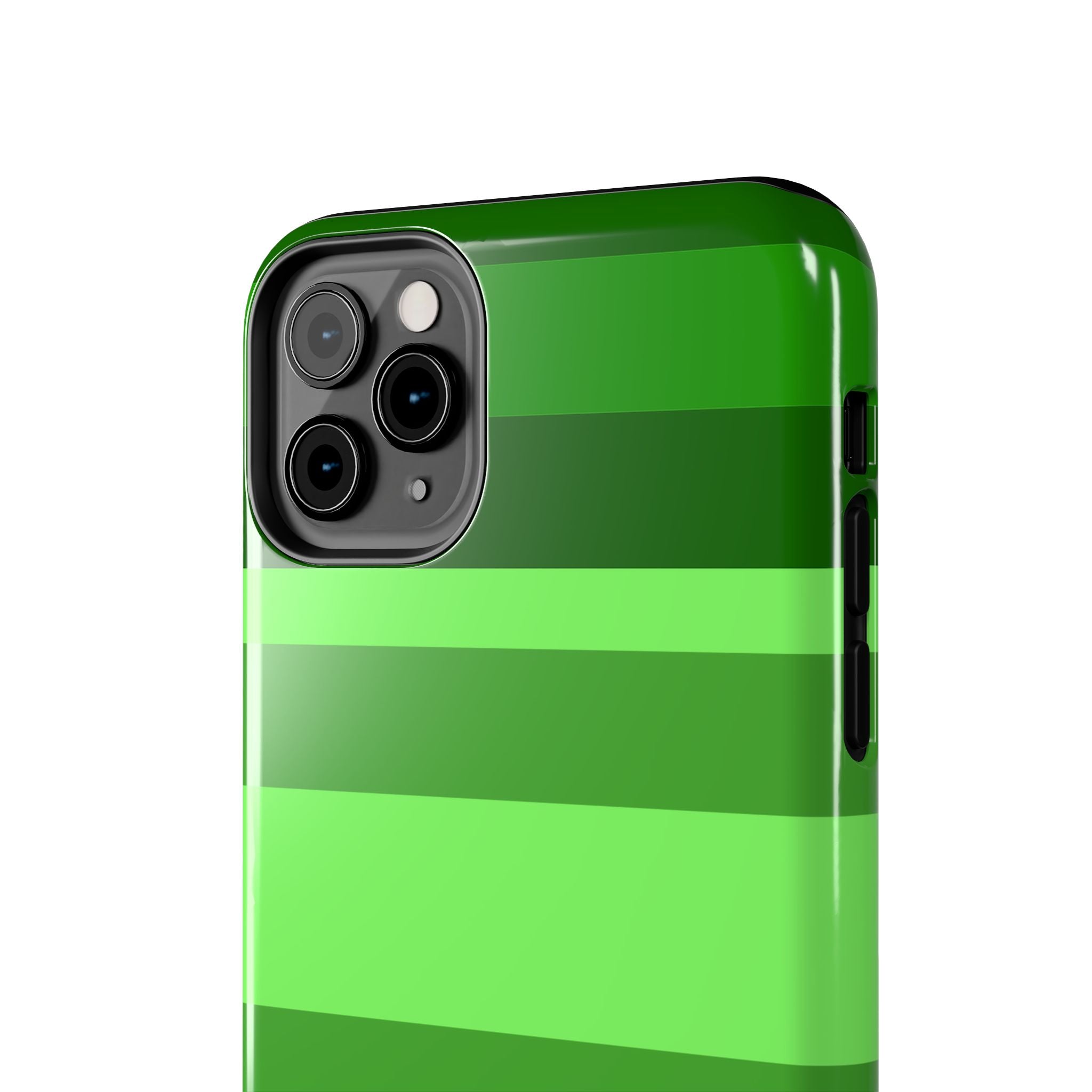 Matcha Stripe iPhone Case