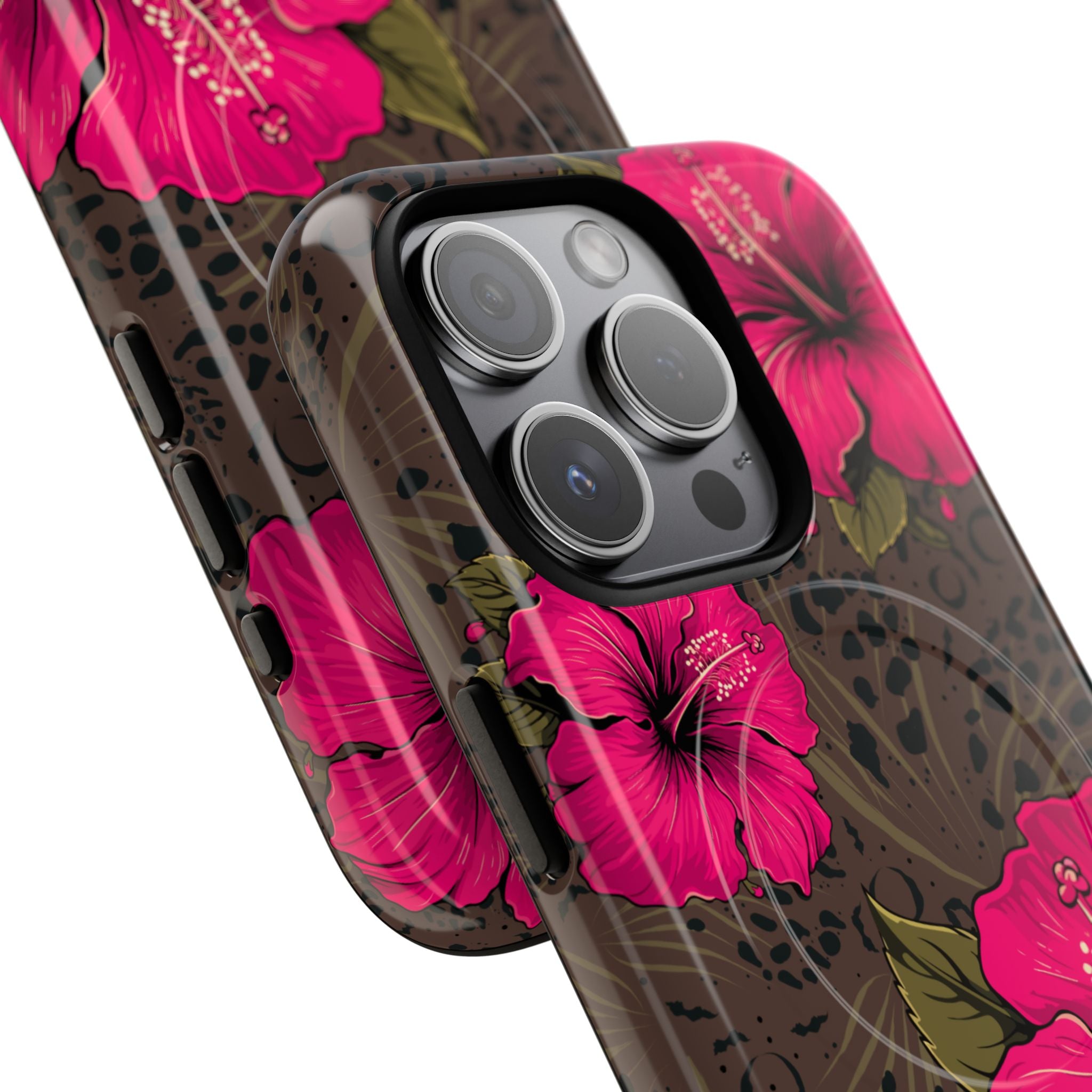 Hot Pink Feisty Leopard