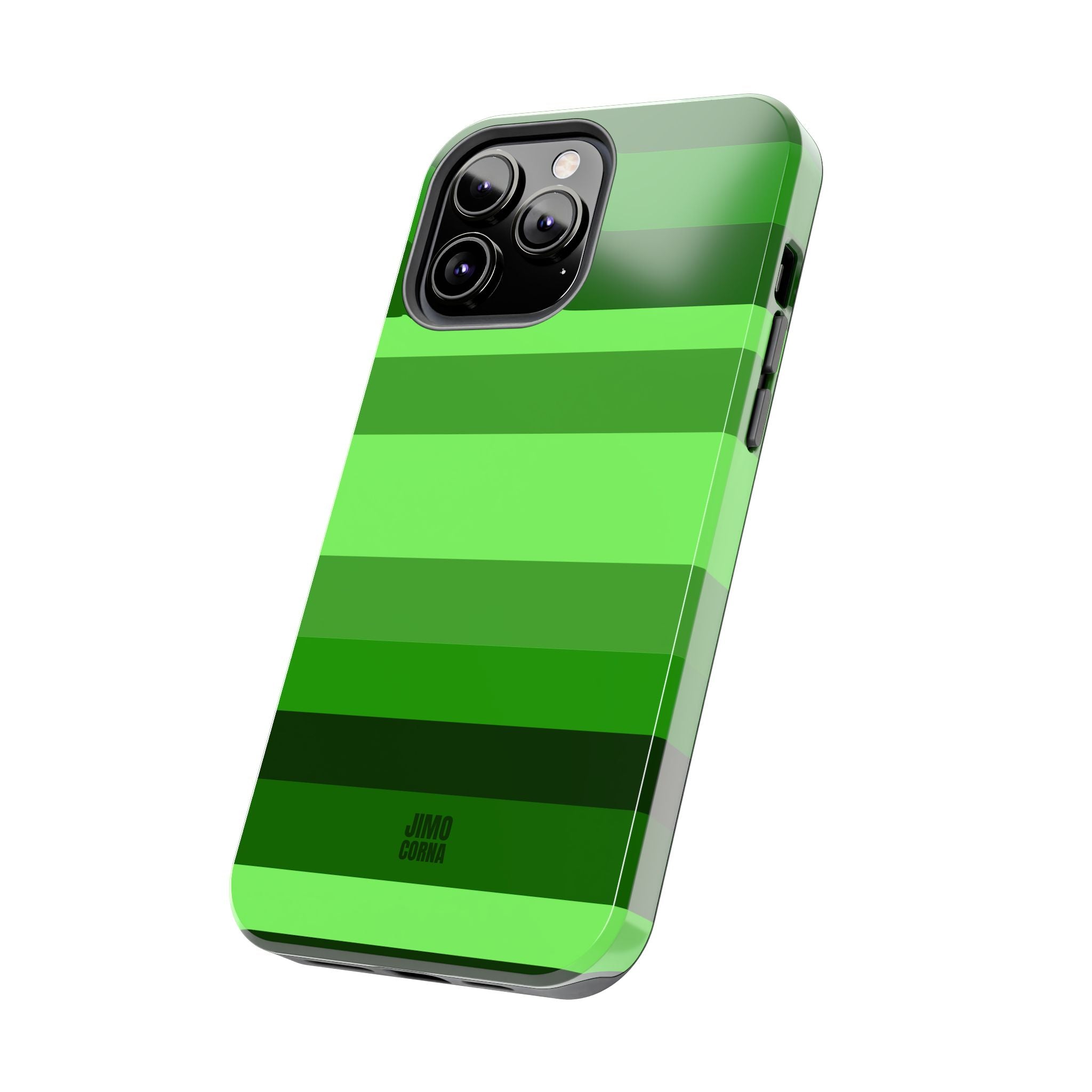 Matcha Stripe iPhone Case
