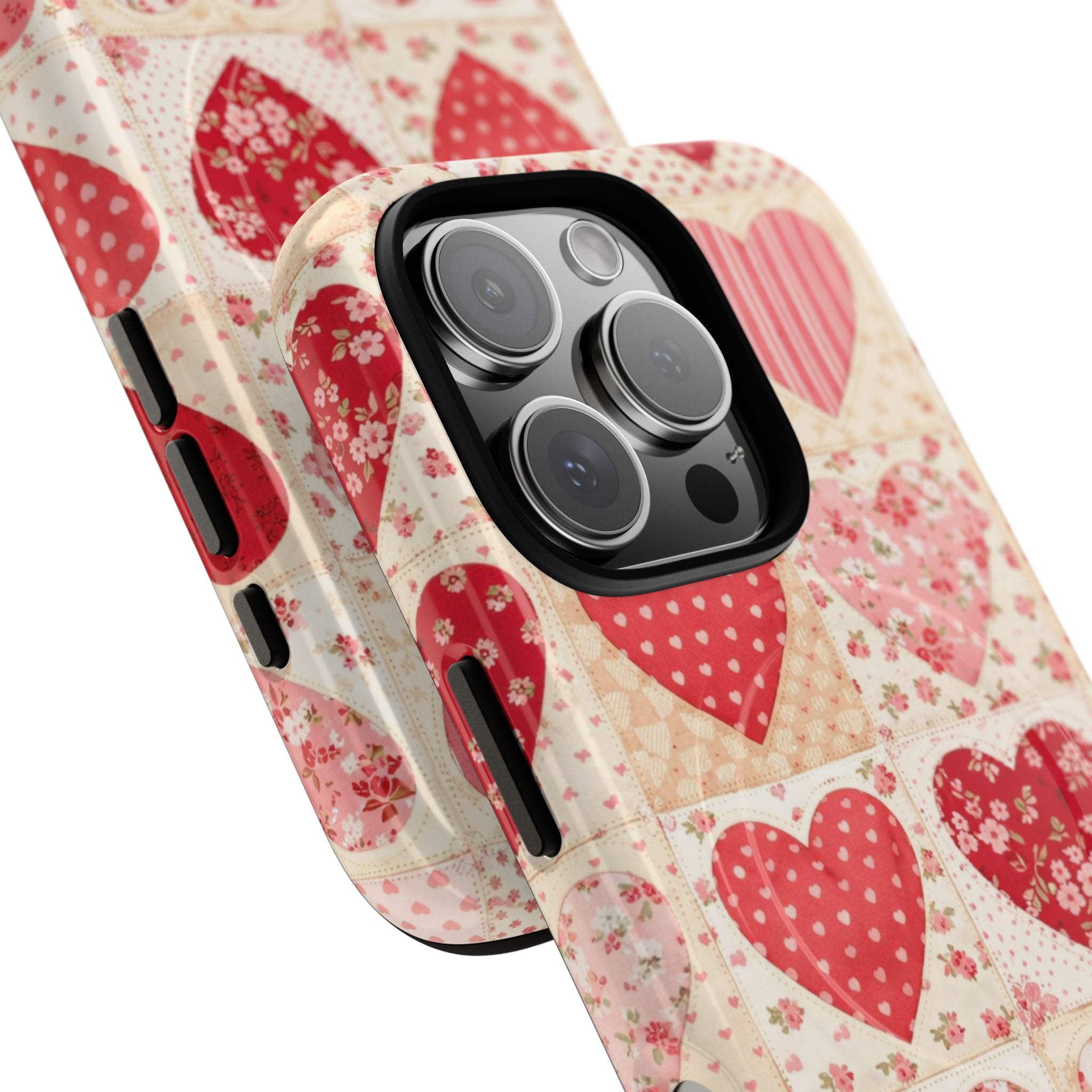 Sweetheart Patchwork MagSafe iPhone Case