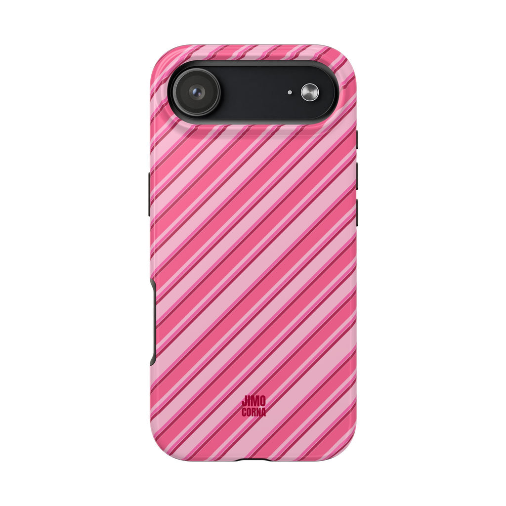 Angelina Stripes | Hot Pink - iPhone Case