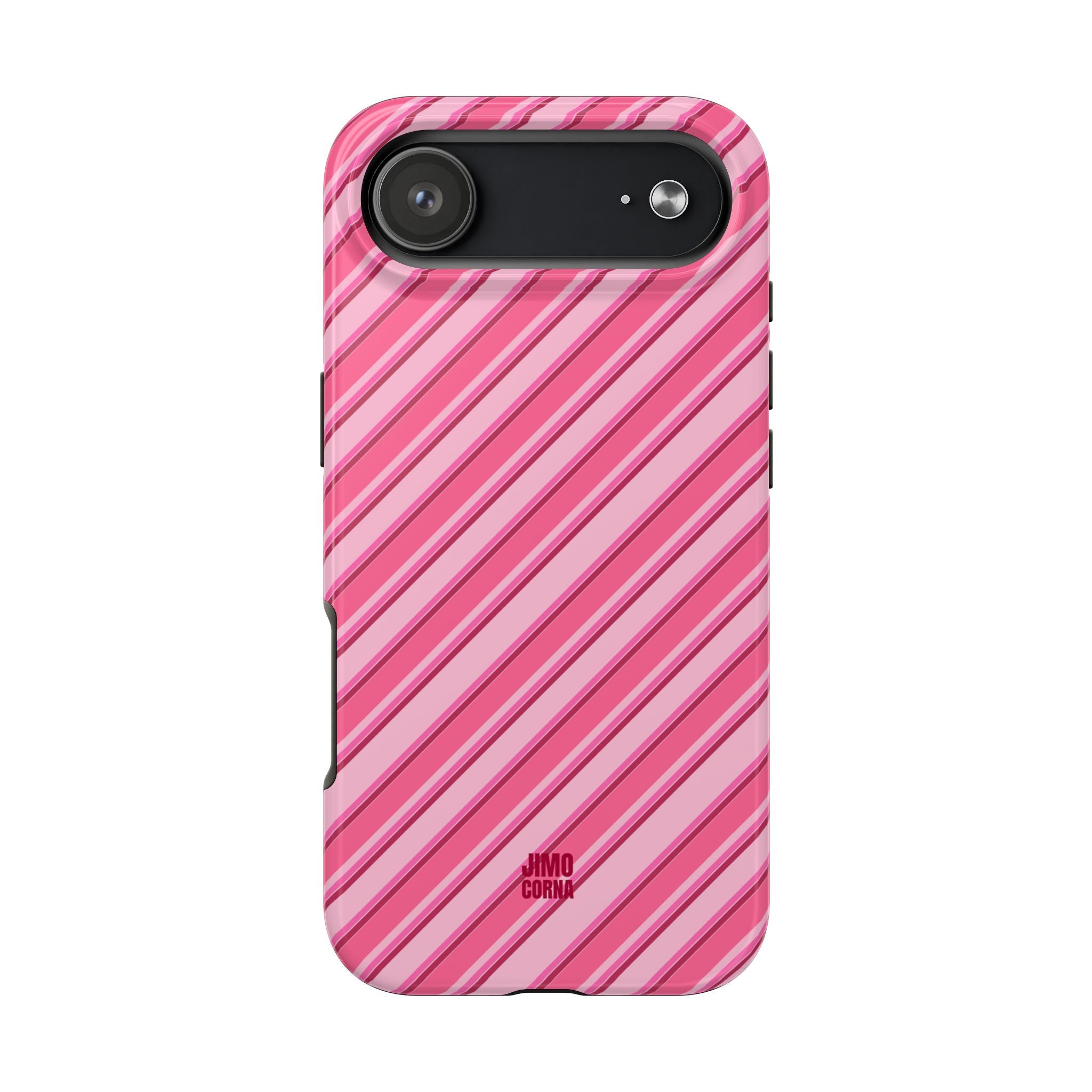 Angelina Stripes | Hot Pink - iPhone Case