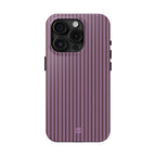 Plum Berry Soft Stripes