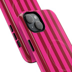 Strawberry Burst Bold Stripes