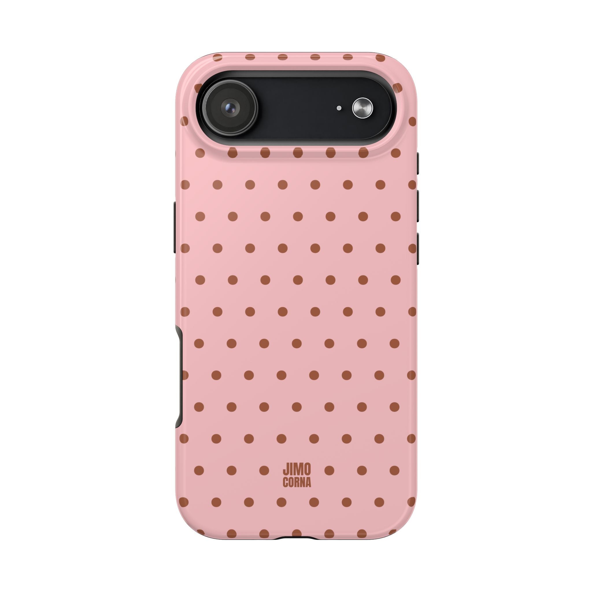 Polka Dot | Pink and Brown