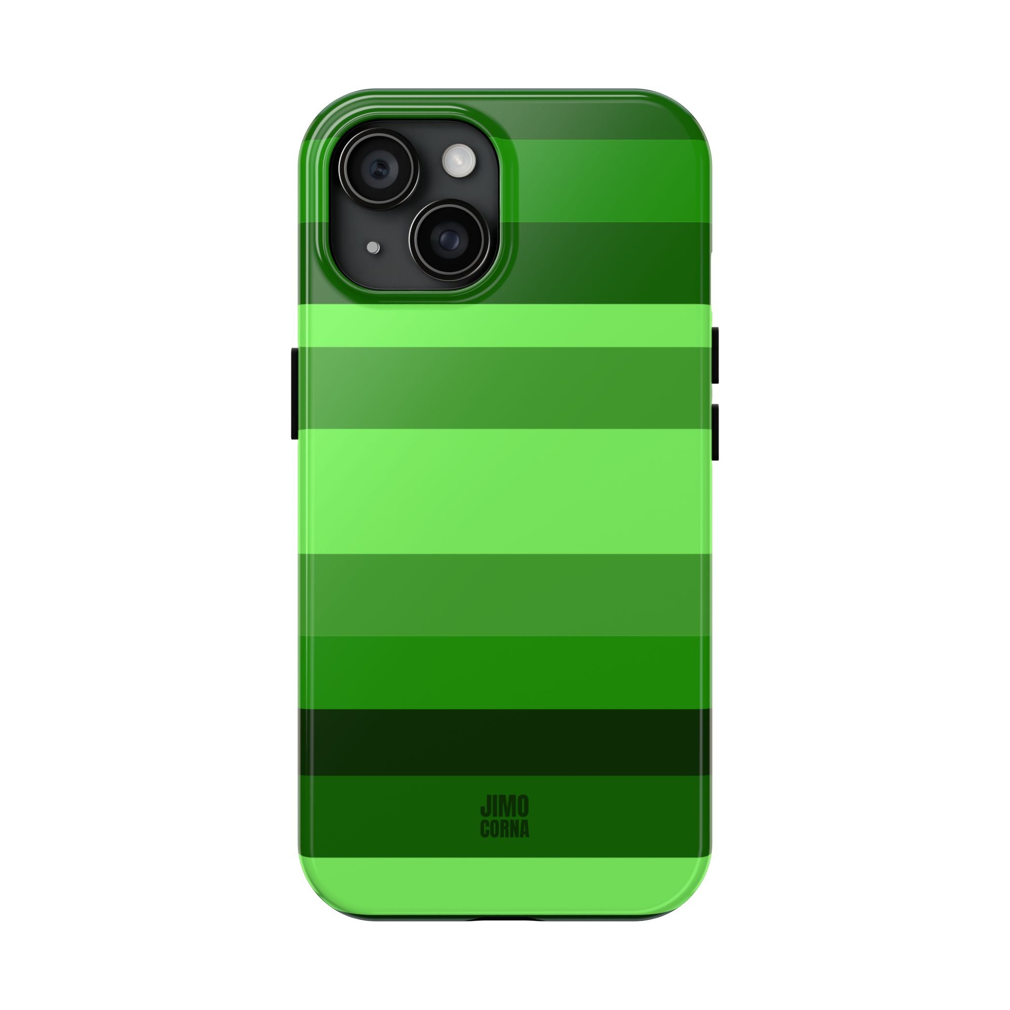 Matcha Stripe iPhone Case