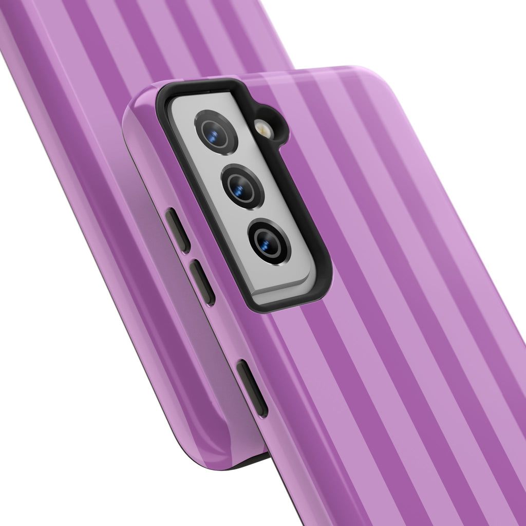 Bold Stripes Samsung Galaxy Case | Plum