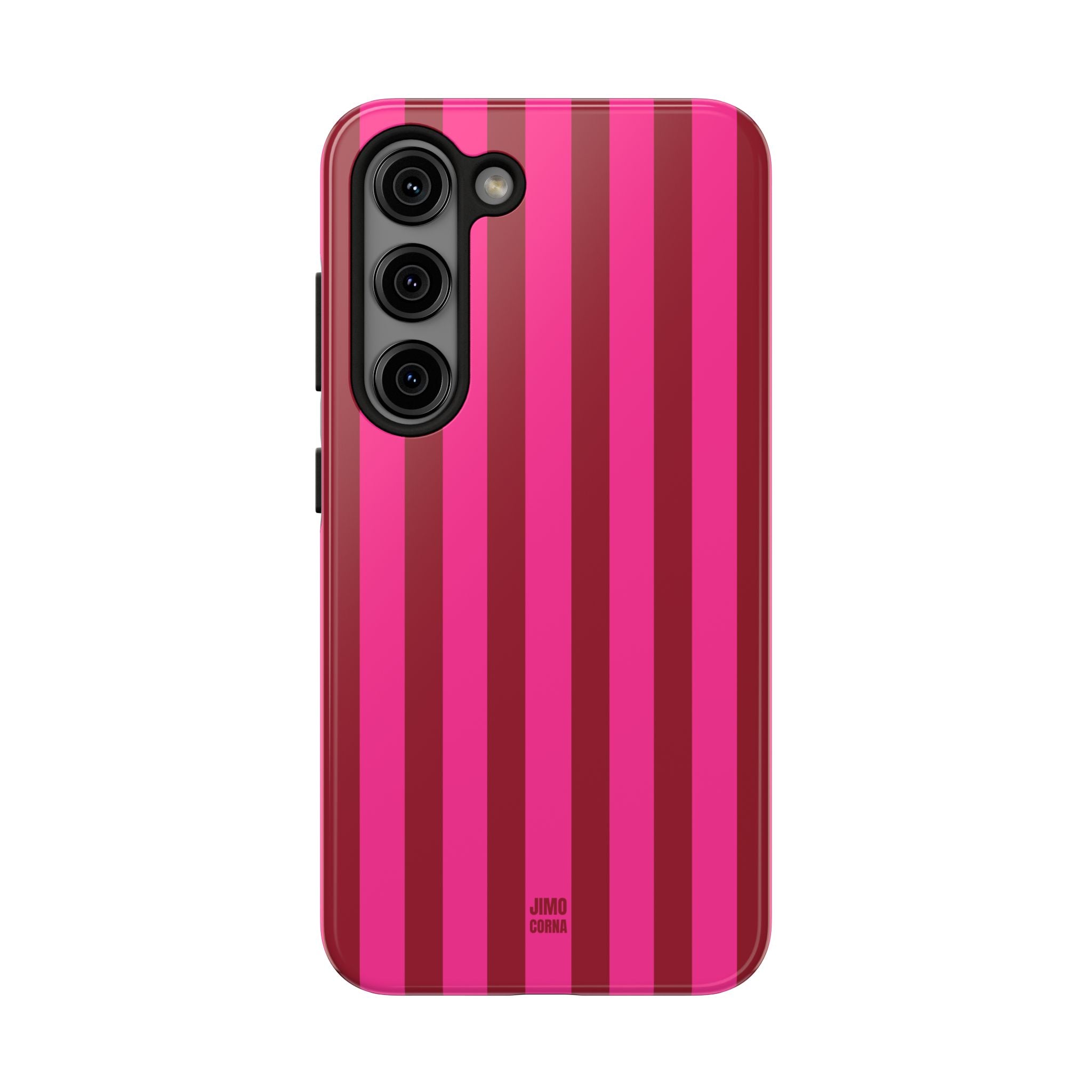Bold Stripes Samsung Galaxy Case | Strawberry Burst