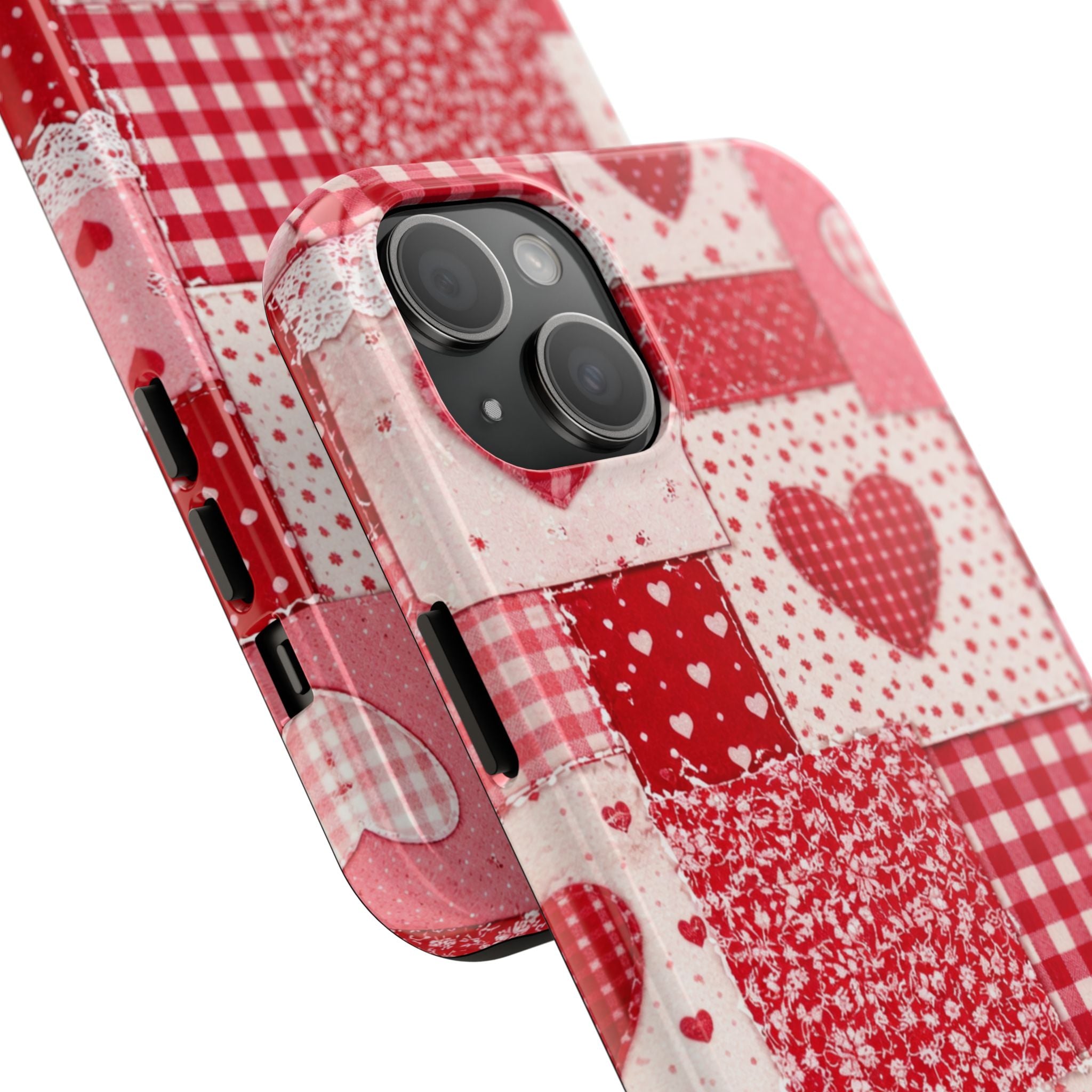 Patchwork Heart iPhone Case