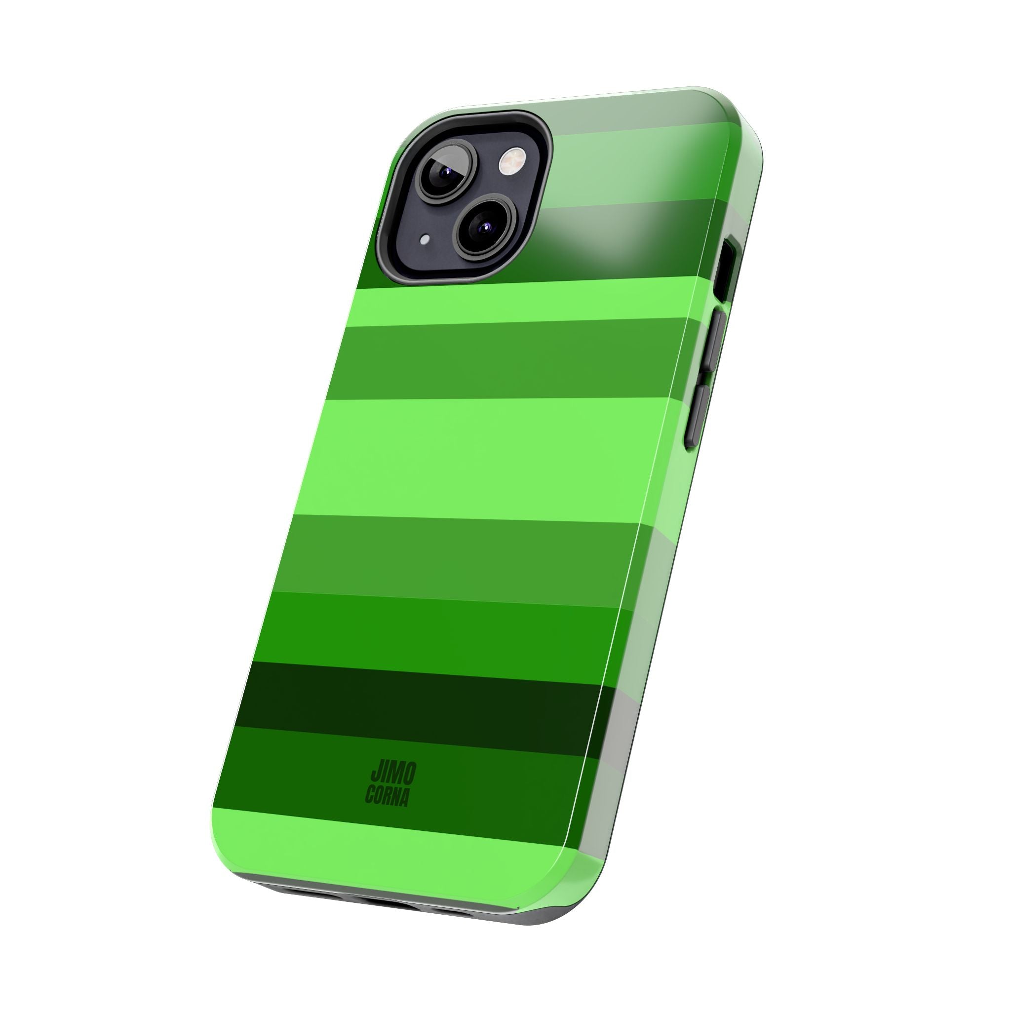 Matcha Stripe iPhone Case