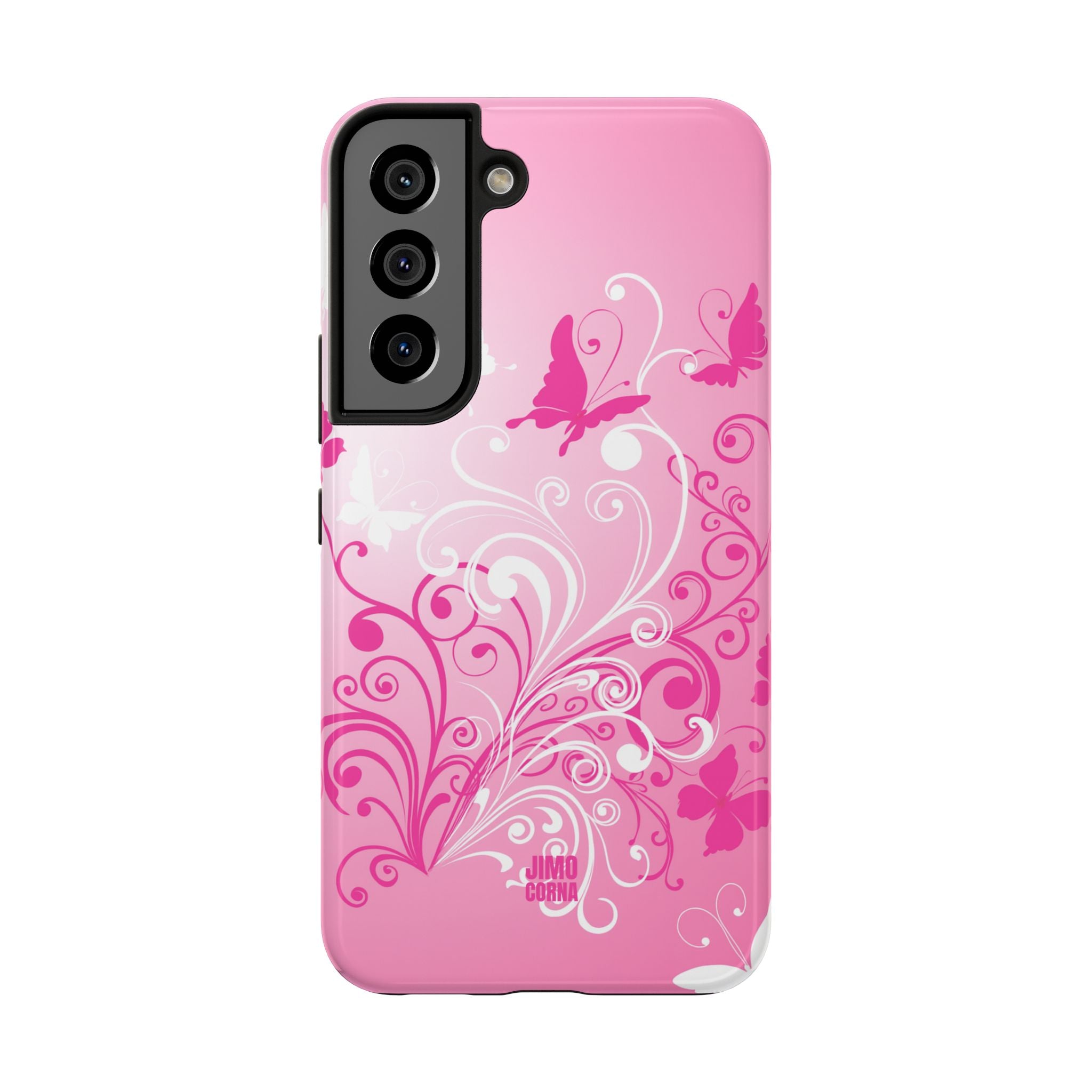 Pink Flutter Garden Samsung Galaxy Case