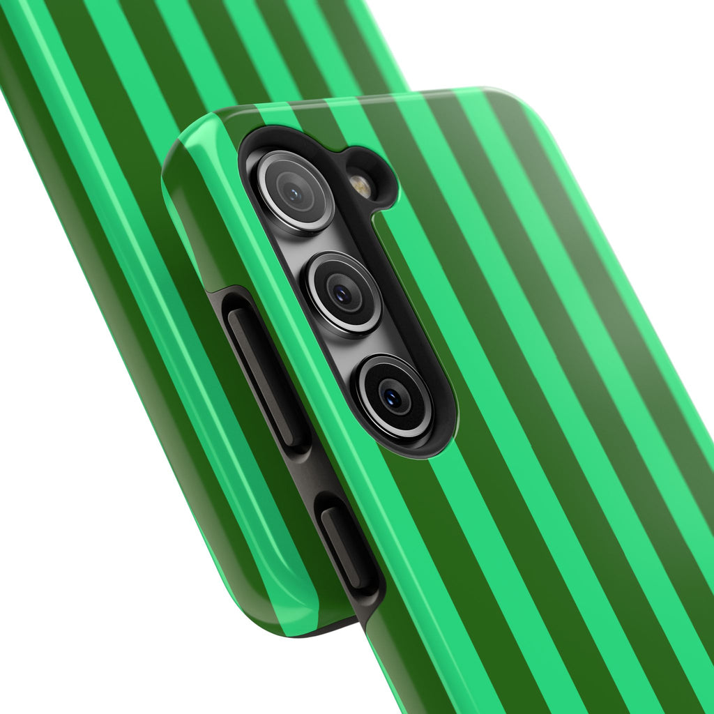 Bold Stripes Samsung Galaxy Case | Olive Green