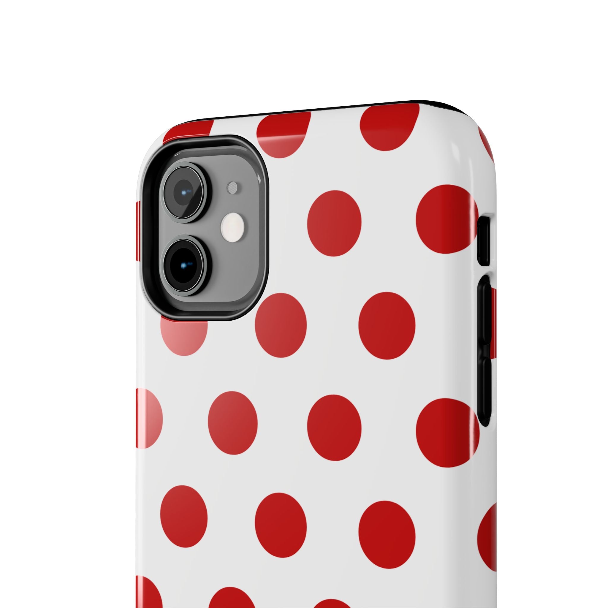 Big Polka Dot | White and Red