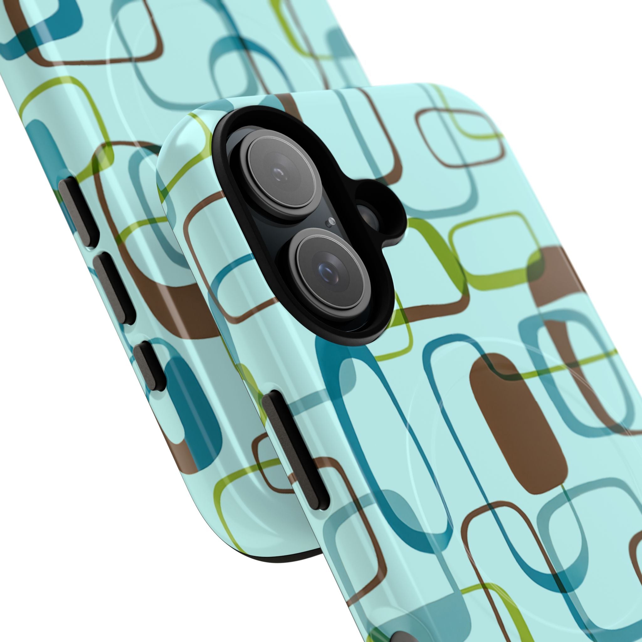 Coast Blocks MagSafe iPhone Case | Mint