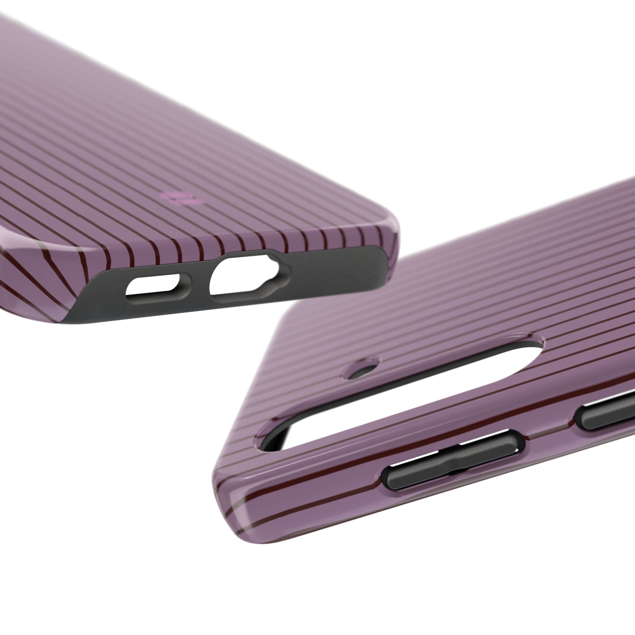 Plum Berry Soft Stripes