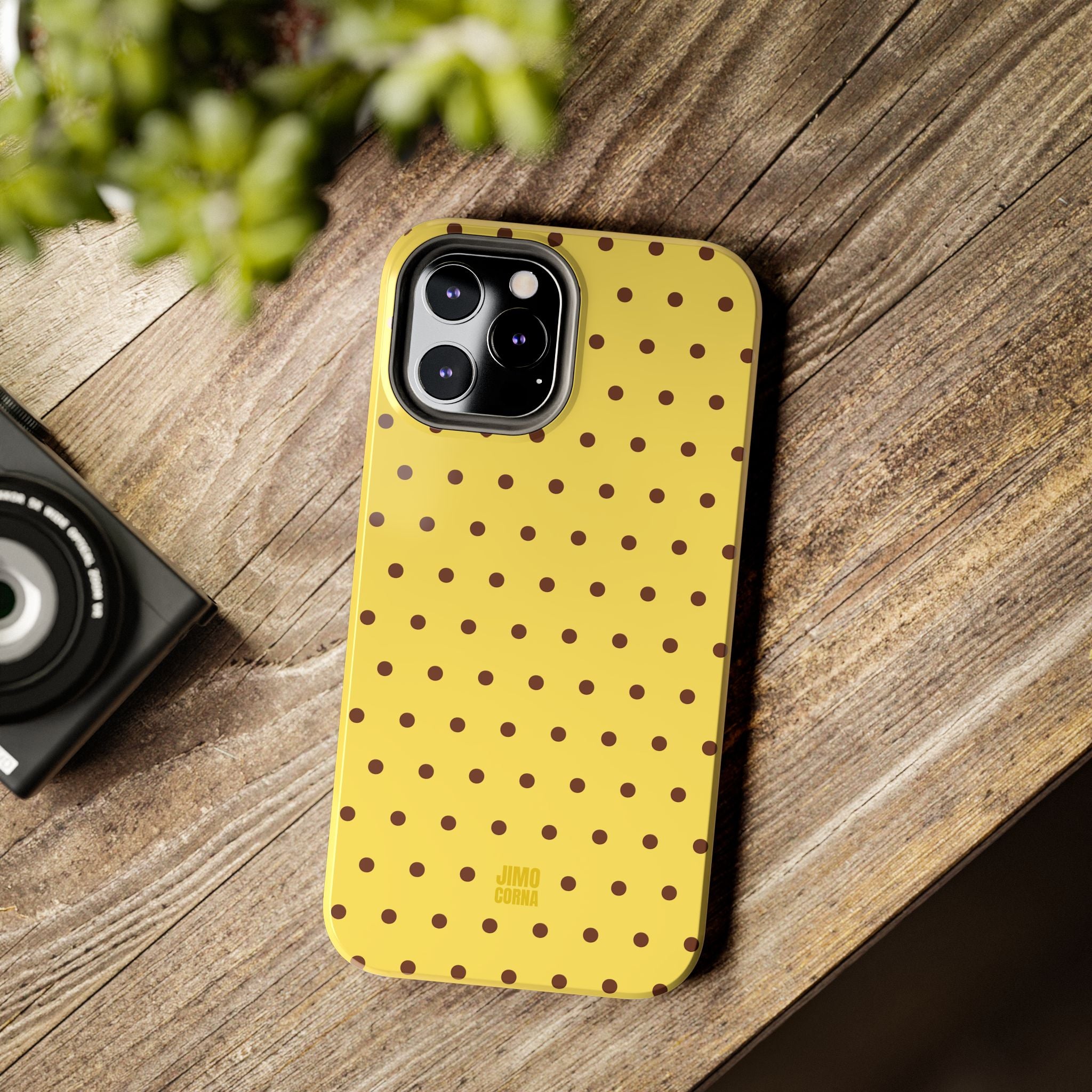 Polka Dot | Yellow and Brown