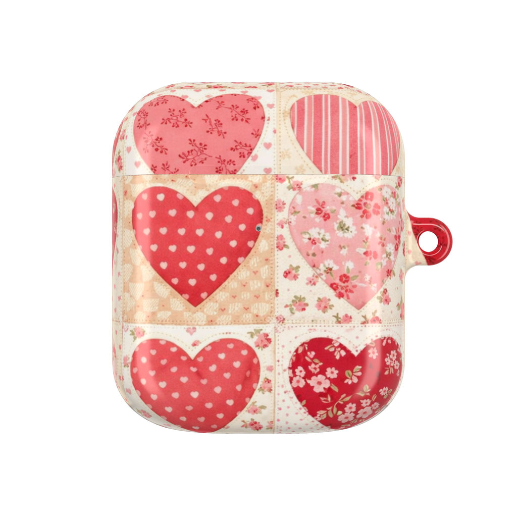 Sweetheart Patchwork AirPods Case