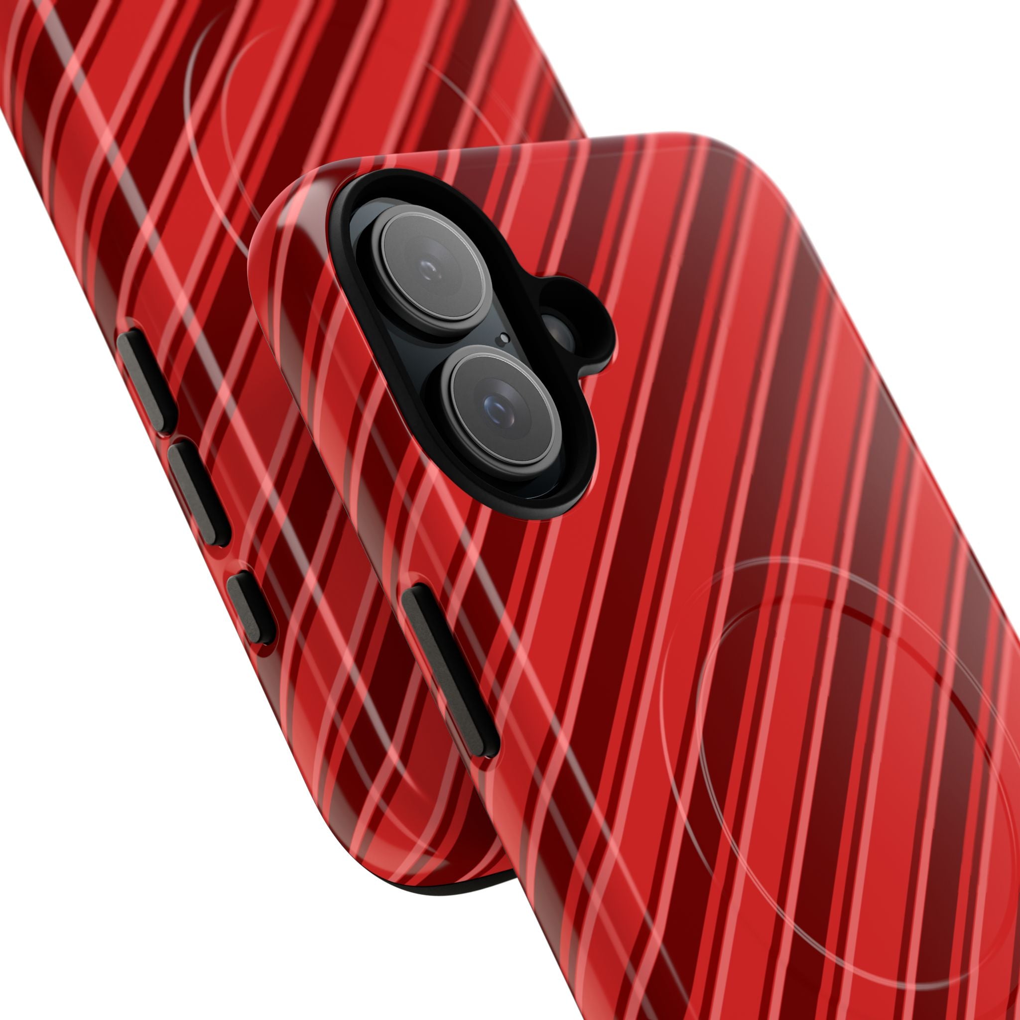Angelina Stripes | Cherry - MagSafe iPhone Case