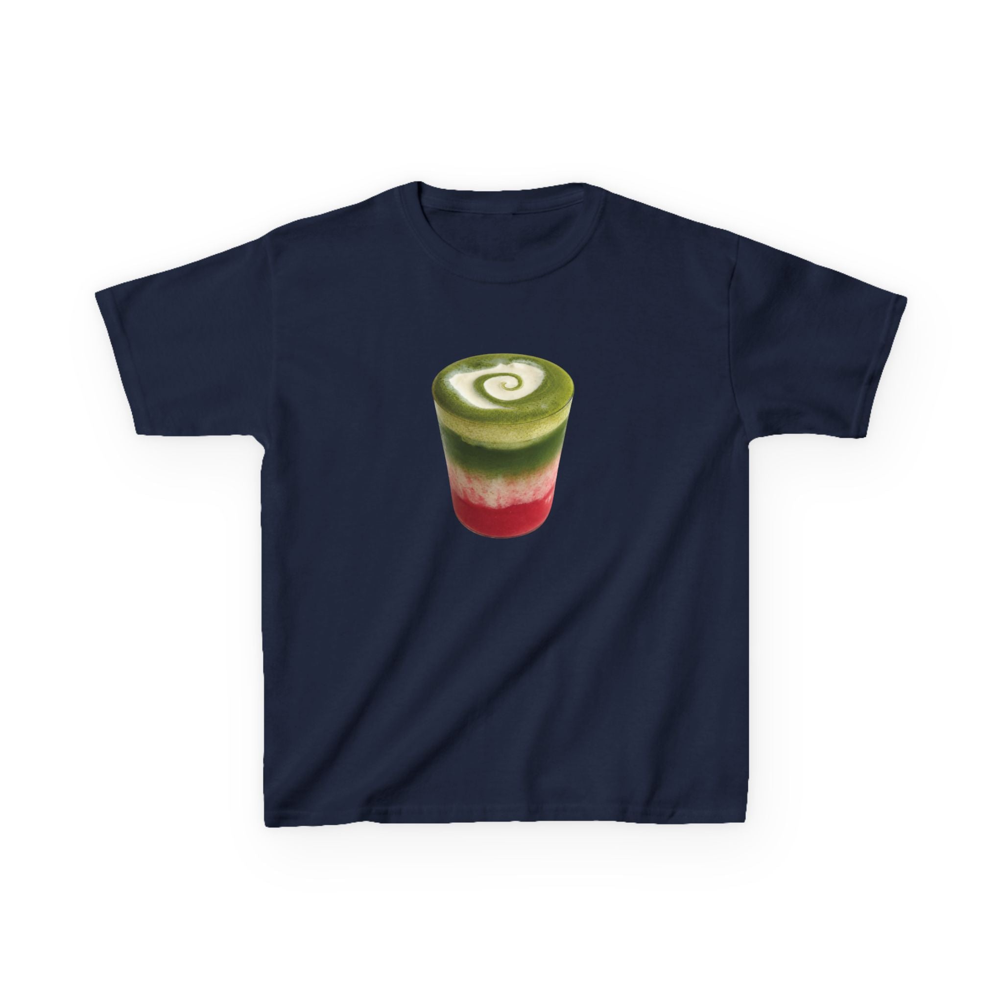 Pink Matcha Baby Tee