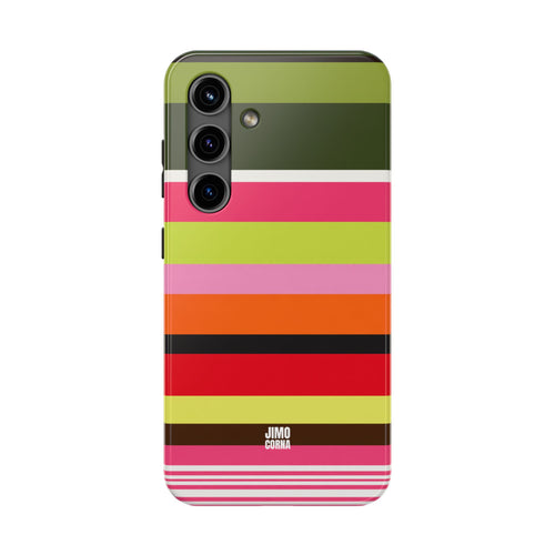 Berry Citrus Stripe Samsung Galaxy Case