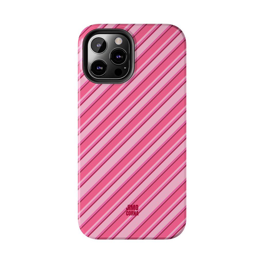 Angelina Stripes | Hot Pink - iPhone Case