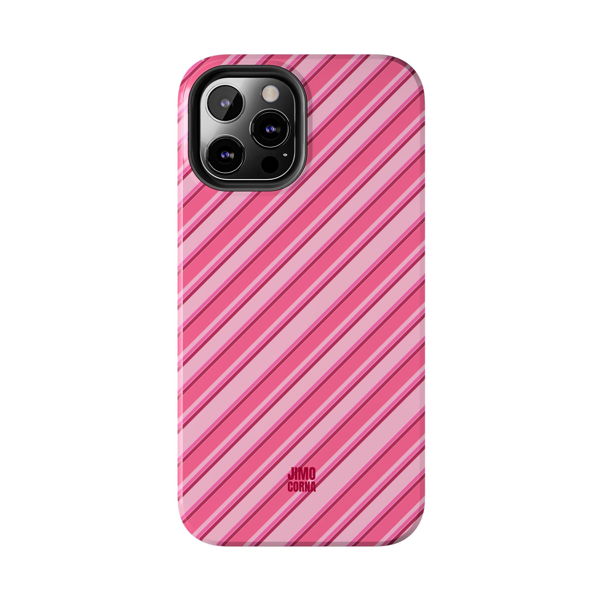 Angelina Stripes | Hot Pink - iPhone Case
