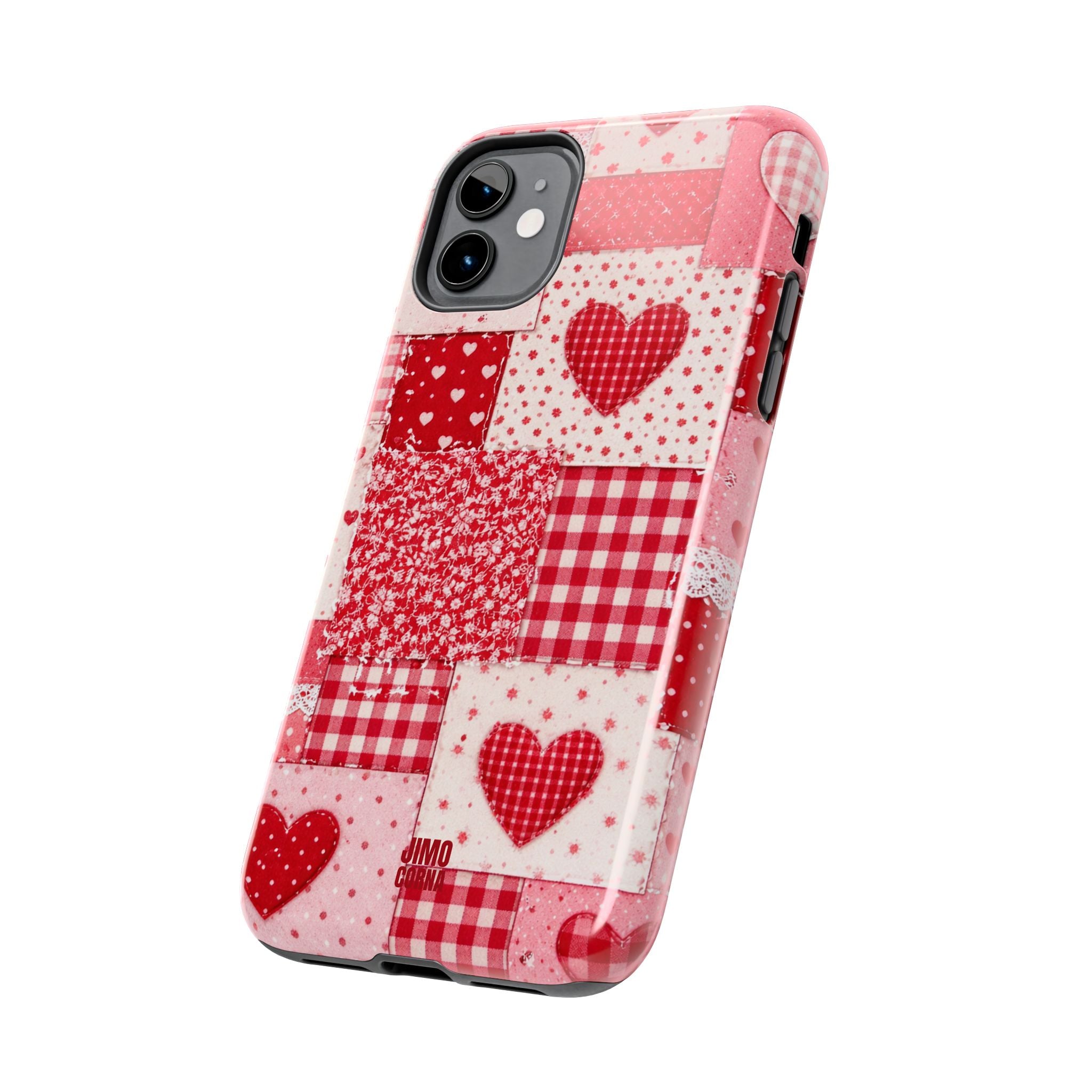 Patchwork Heart iPhone Case