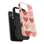 Sweetheart Patchwork iPhone Case
