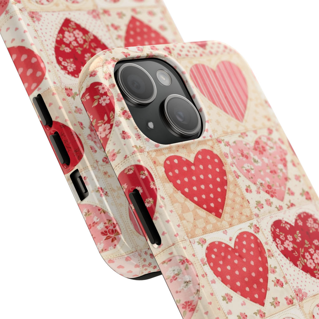 Sweetheart Patchwork iPhone Case