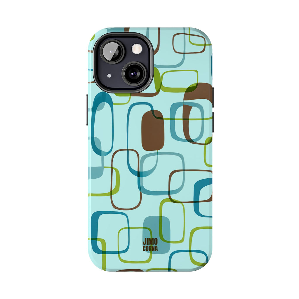 Coast Blocks iPhone Case | Mint