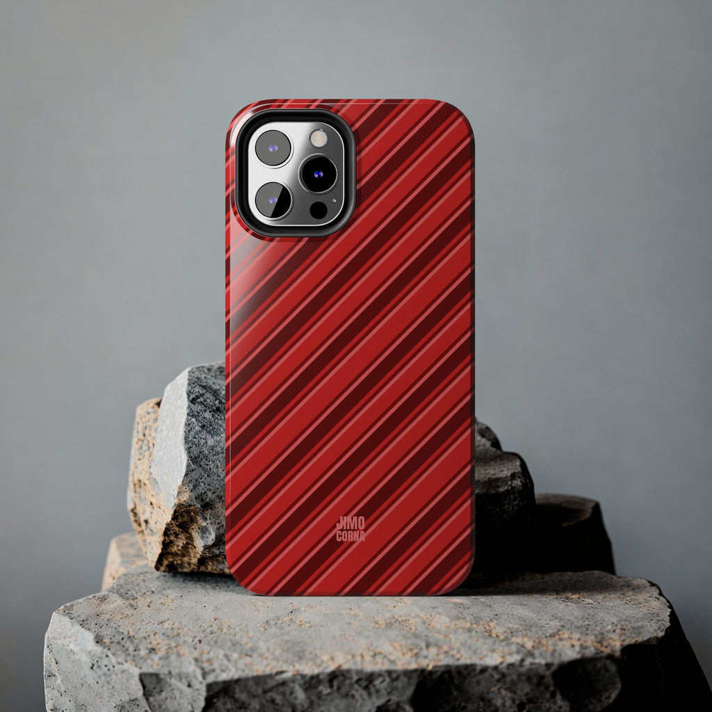 Angelina Stripes | Cherry - iPhone Case