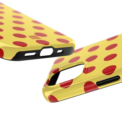 Big Polka Dot | Yellow and Red