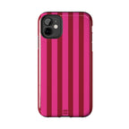 Strawberry Burst Bold Stripes