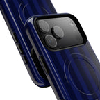 Navy Blue Bold Stripes