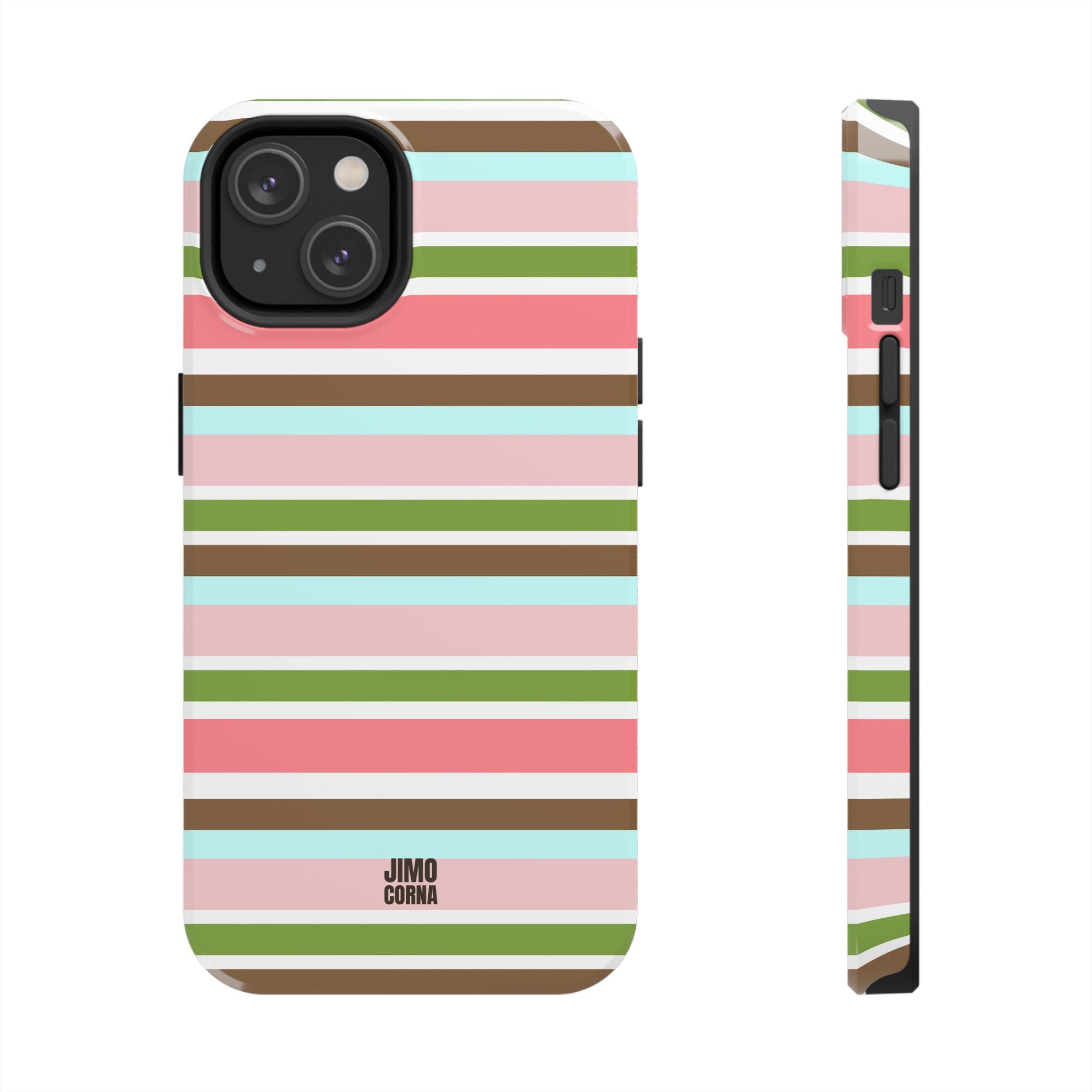 Sweet Candy Stripes iPhone Case